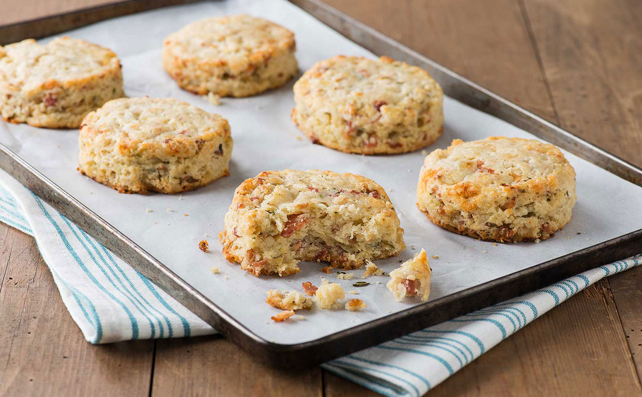 Bacon and Stilton Scones