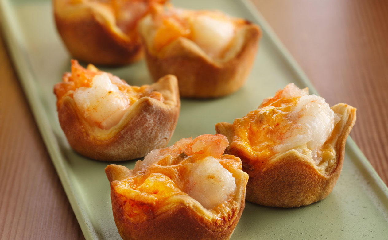 Sweet and Spicy Shrimp Cups