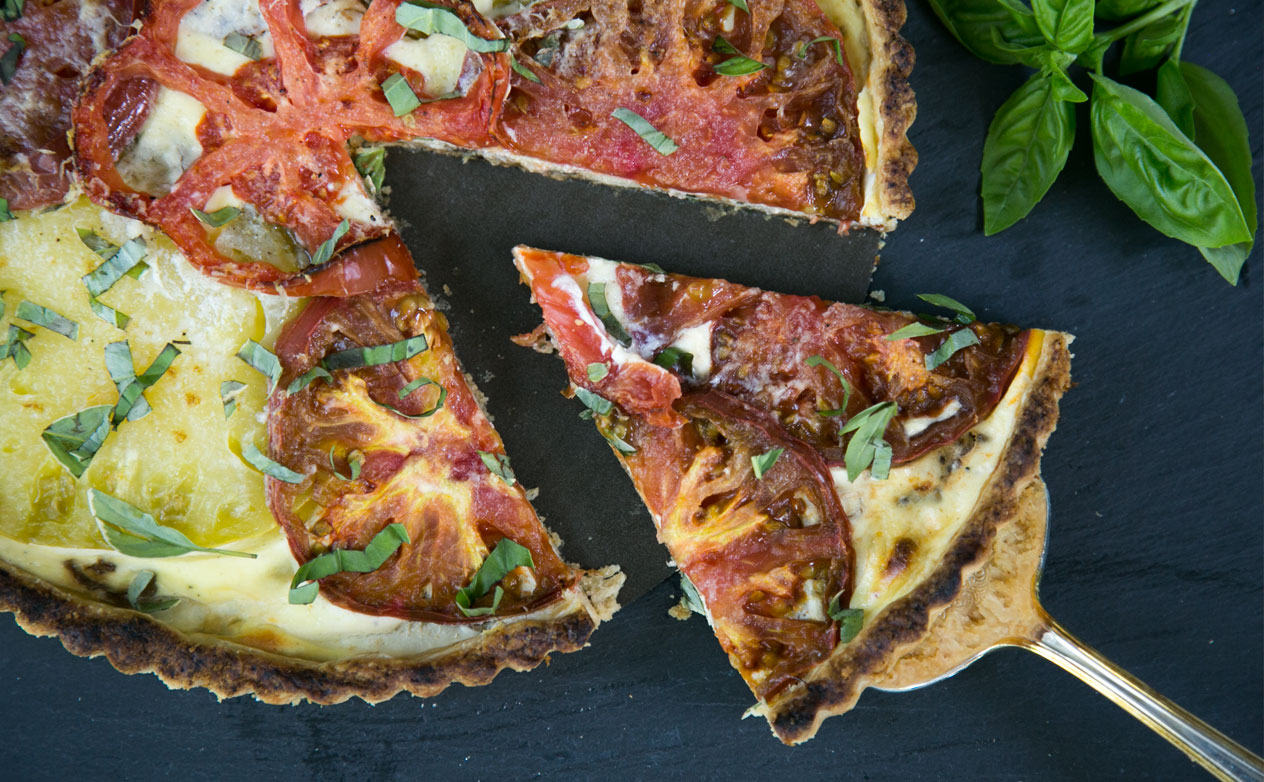 Heirloom Tomato Tart