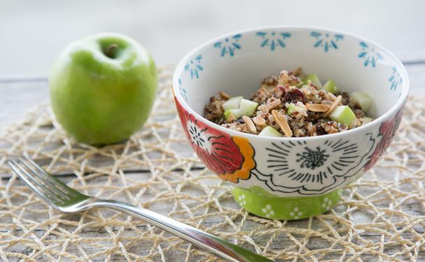 Quinoa Salad with Apples and Almonds