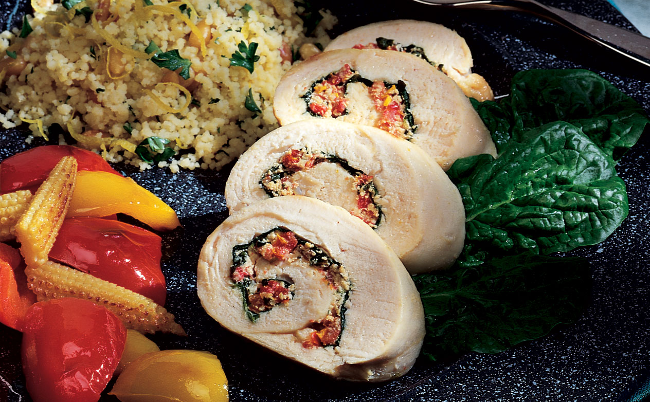 Goat Cheese Stuffed Chicken Breast