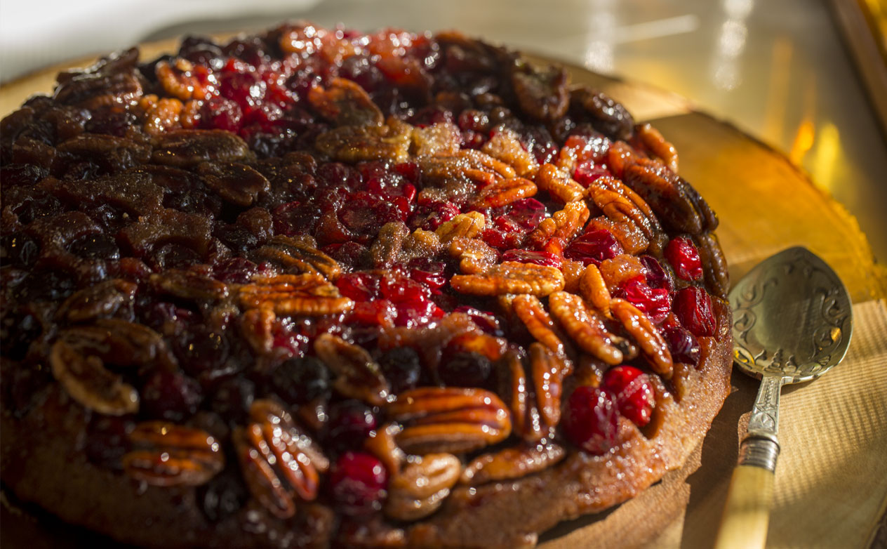 Cranberry Upside-Down Cake