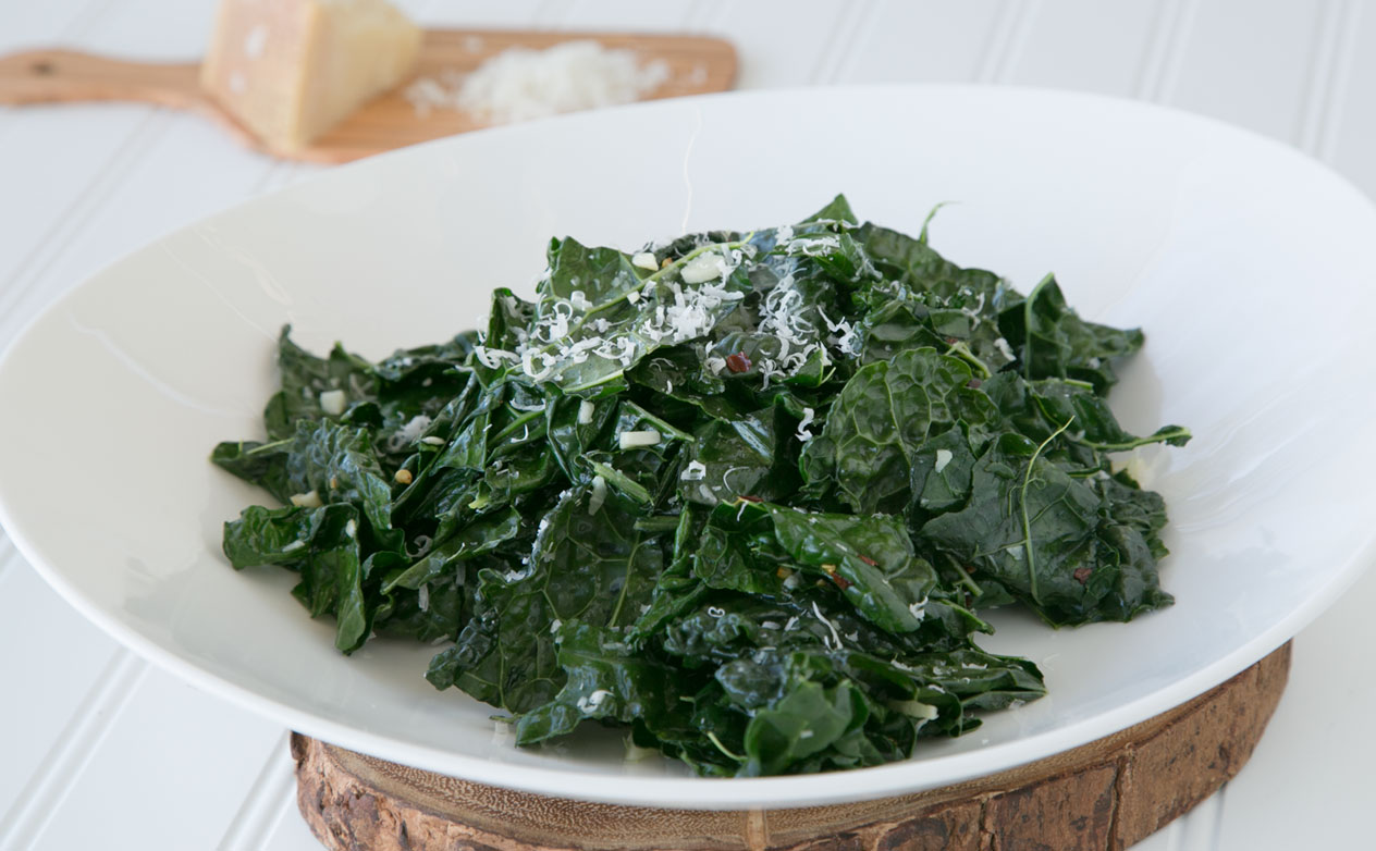 Garlicky Greens