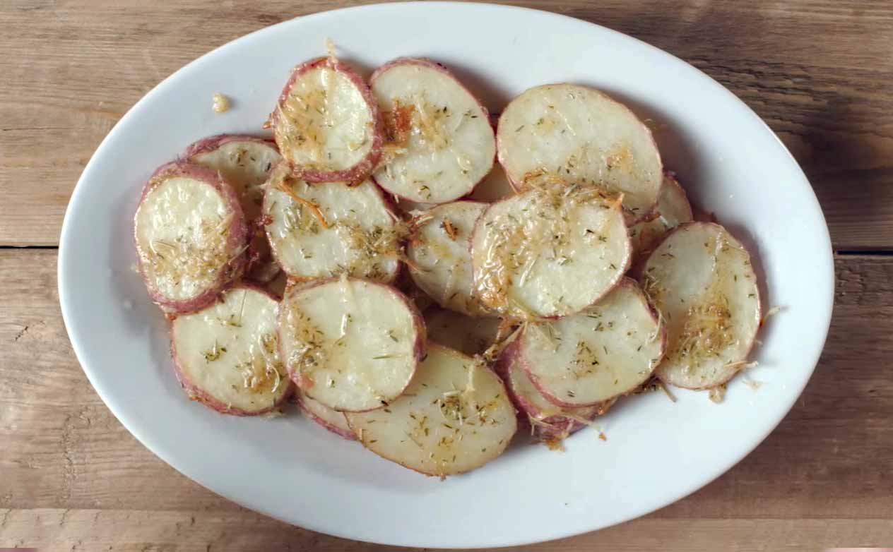 Parmesan Potato Slices