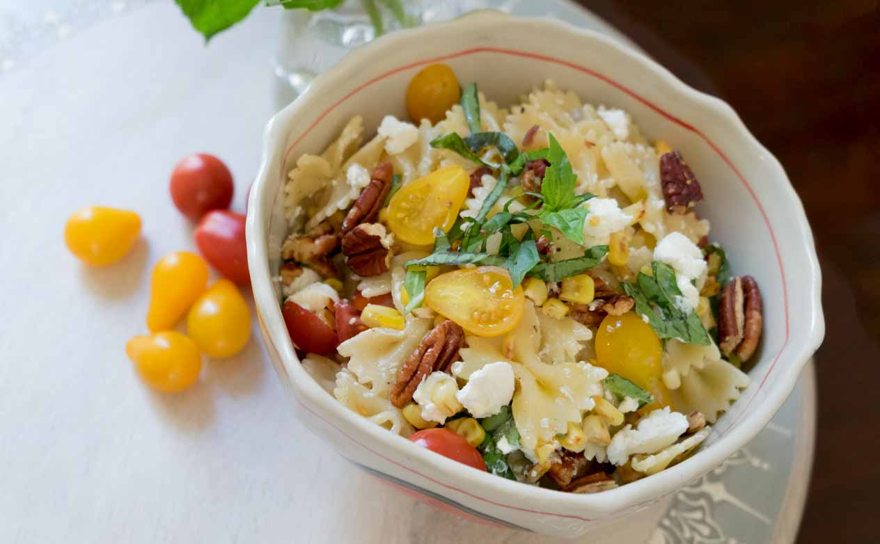 Goat Cheese Pasta Salad