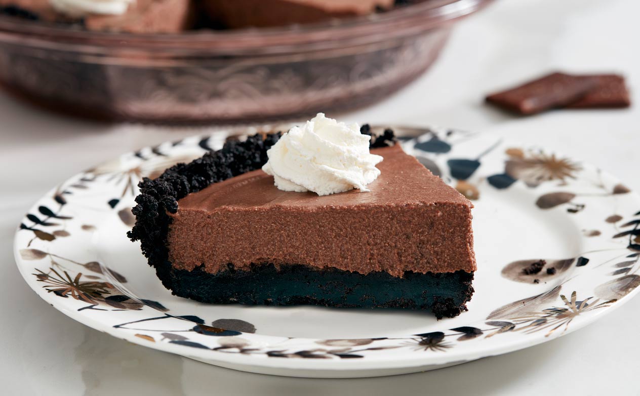 No-Bake Chocolate Pie  