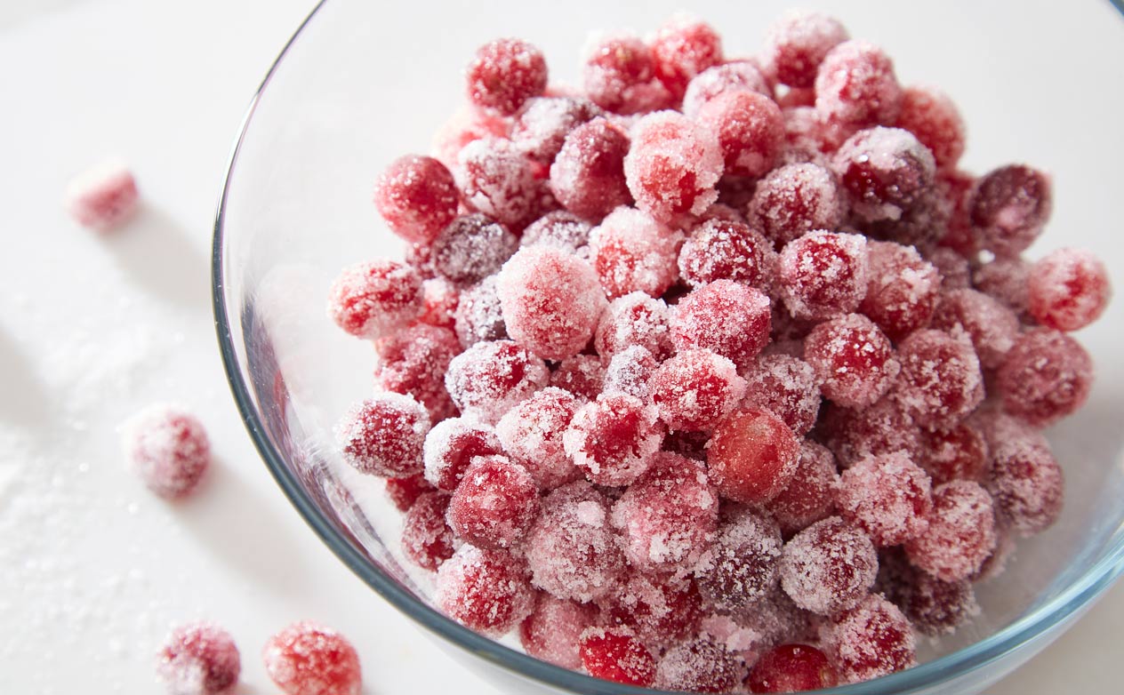 Sugared Cranberries