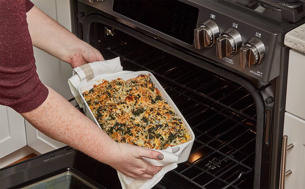 Make-Ahead Spinach Strata