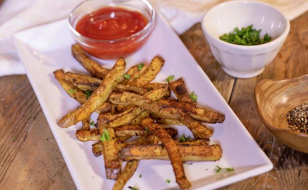 Air-Fried Greek French Fries